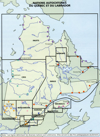Nations autochtones du Québec et du Labrador